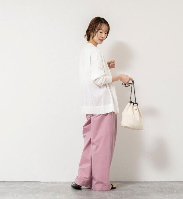 NOLLEY'S「《手洗い可能》コットンセルロース2WAYリラックスカーデ」|カーディガン|