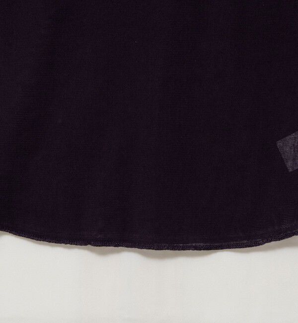 NOLLEY'S「ウォッシャブルコットンチュールバックヘンリー2WAYプルオーバー」|Tシャツ・カットソー|