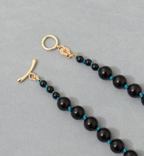 grace grace「【grace grace/グラスグラス】カラーヤーンノット天然石ネックレス」|ネックレス|