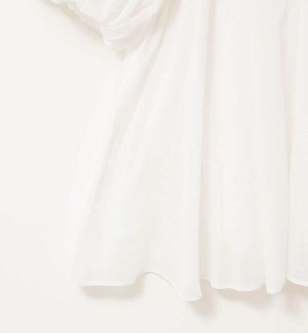 NOLLEY'S「ウォッシャブルハンドスモックバルーン袖ブラウス」|シャツ・ブラウス|