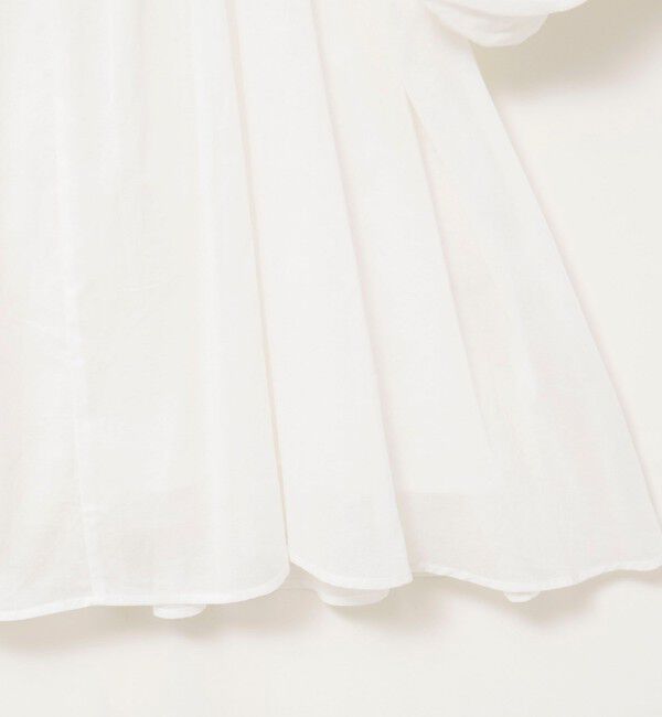 NOLLEY'S「ウォッシャブルハンドスモックバルーン袖ブラウス」|シャツ・ブラウス|