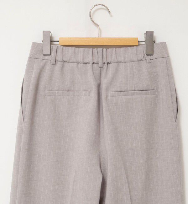 NOLLEY'S「ウォッシャブルストライプ愛されセミワイドパンツ」|その他|