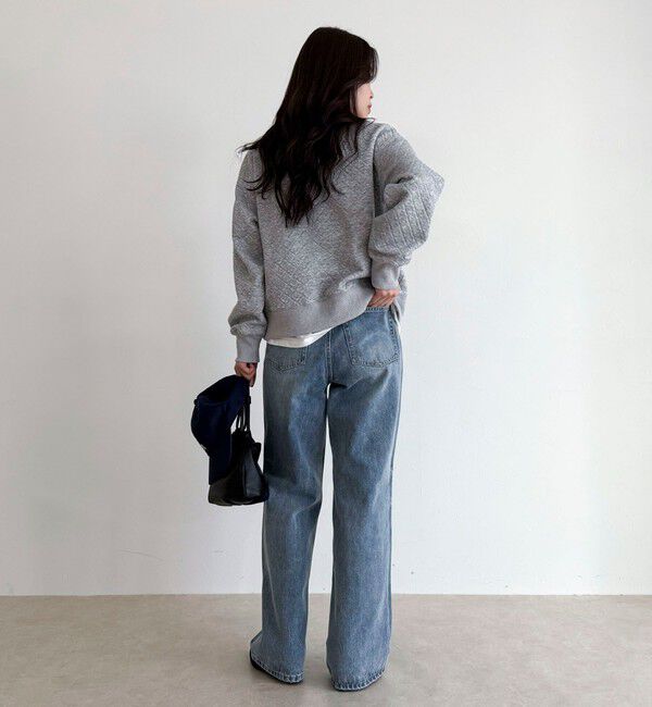 fredy emue「ハートキルトスウェットプルオーバー」|Tシャツ・カットソー|