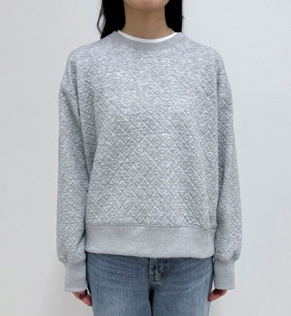 fredy emue「ハートキルトスウェットプルオーバー」|Tシャツ・カットソー|