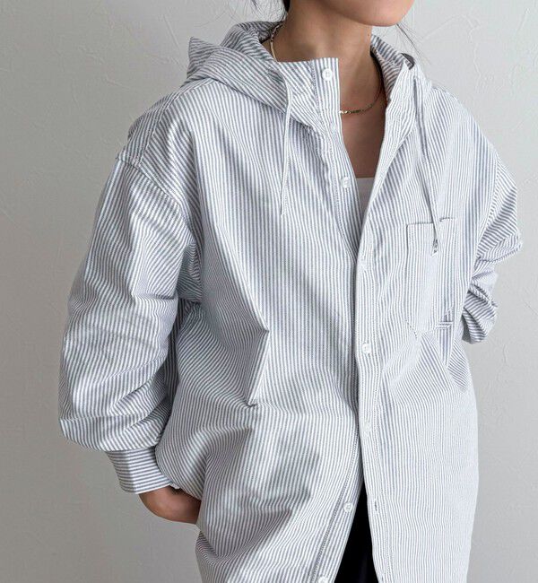 fredy emue「【GEVACO/ゲバコ】フーディシャツ」|シャツ・ブラウス|