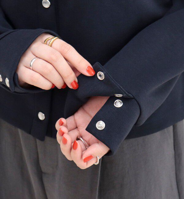 fredy emue「ドット釦ポンチカーディガン」|カーディガン|