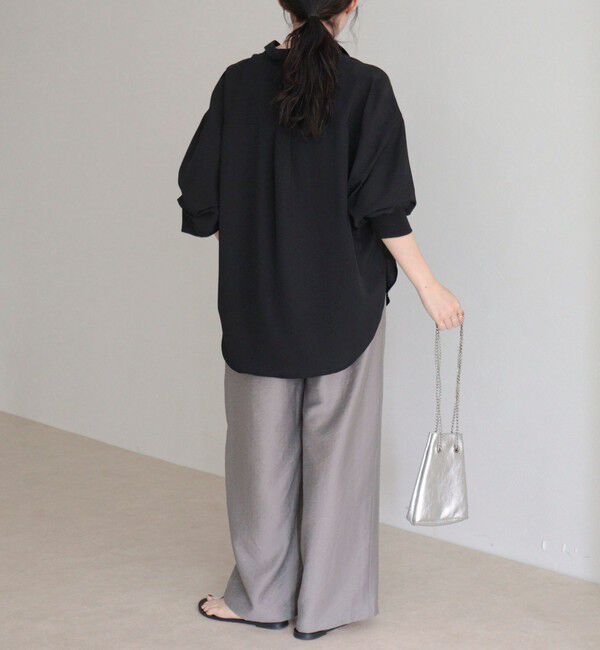 fredy emue「とろみカシュクールシャツ」|シャツ・ブラウス|
