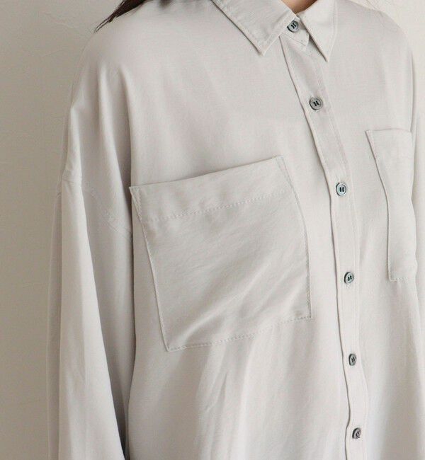 fredy emue「とろみカシュクールシャツ」|シャツ・ブラウス|