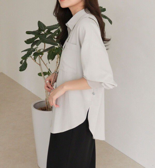 fredy emue「とろみカシュクールシャツ」|シャツ・ブラウス|