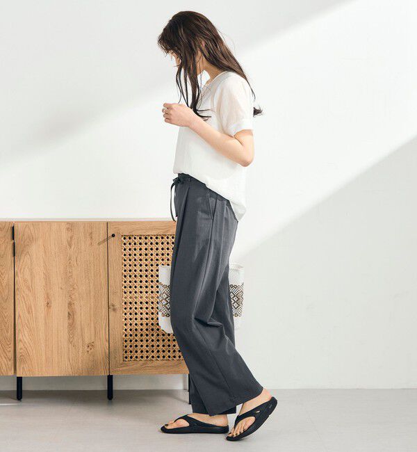 fredy emue「シアーレイヤード半袖ブラウス」|シャツ・ブラウス|