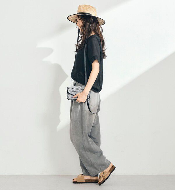 fredy emue「シアーレイヤード半袖ブラウス」|シャツ・ブラウス|