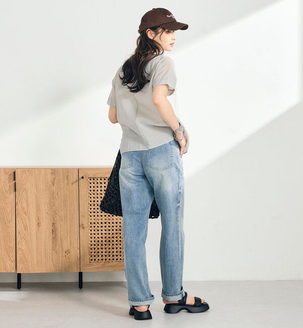 fredy emue「シアーレイヤード半袖ブラウス」|シャツ・ブラウス|