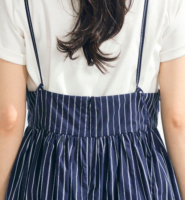 fredy emue「ストライプギャザーキャミワンピース」|ワンピース|