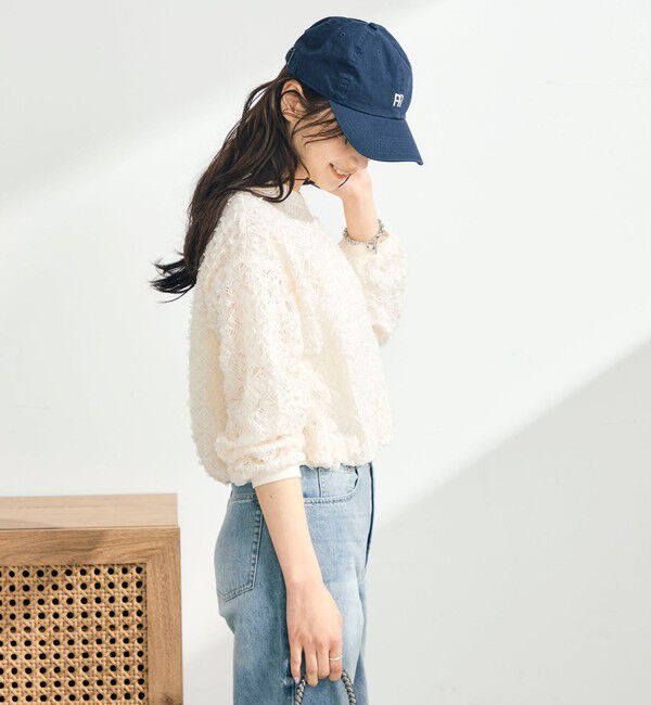 fredy emue「シアーレースZIPブルゾン」|ブルゾン・スタジャン|