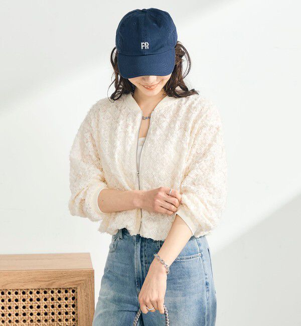 fredy emue「シアーレースZIPブルゾン」|ブルゾン・スタジャン|