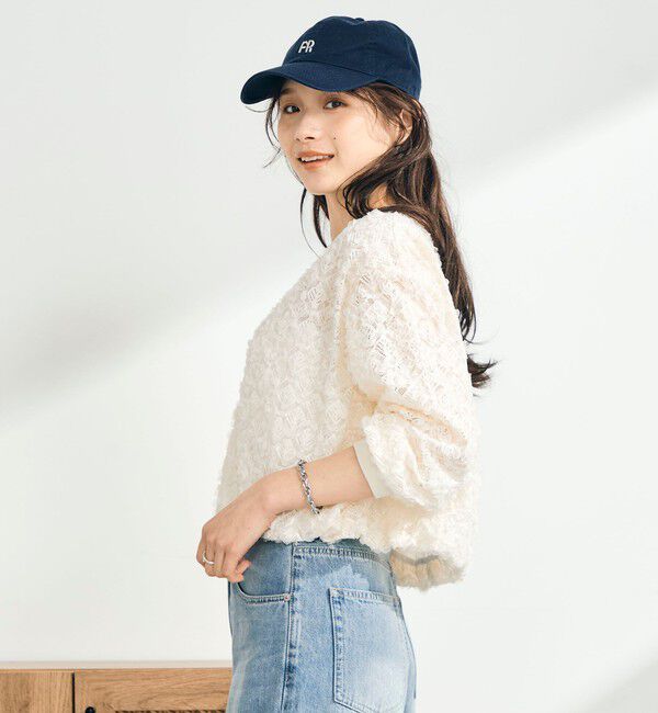 fredy emue「シアーレースZIPブルゾン」|ブルゾン・スタジャン|