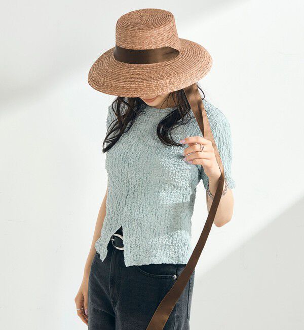 fredy emue「ぽこぽこ2WAYスリットプルオーバー」|Tシャツ・カットソー|