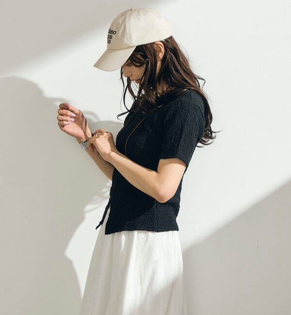 fredy emue「ぽこぽこ2WAYスリットプルオーバー」|Tシャツ・カットソー|