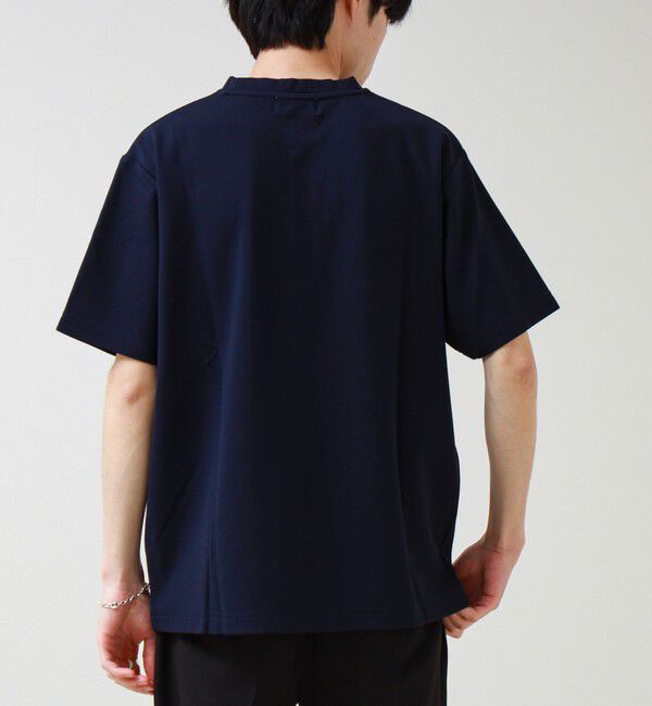 GLOSTER「【抗菌防臭】ポンチ素材 ヘンリーネックTシャツ」|Tシャツ・カットソー|