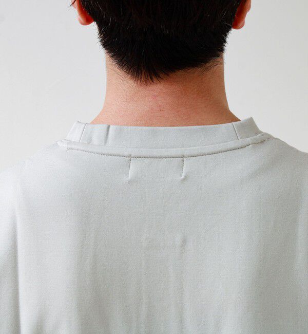 GLOSTER「【抗菌防臭】ポンチ素材 ヘンリーネックTシャツ」|Tシャツ・カットソー|