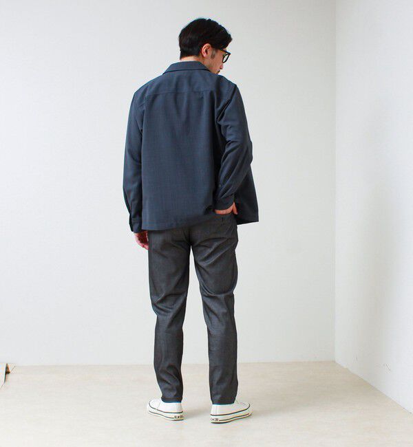 GLOSTER「【快適ストレッチ】flexibleイージーパンツ」|チノ|