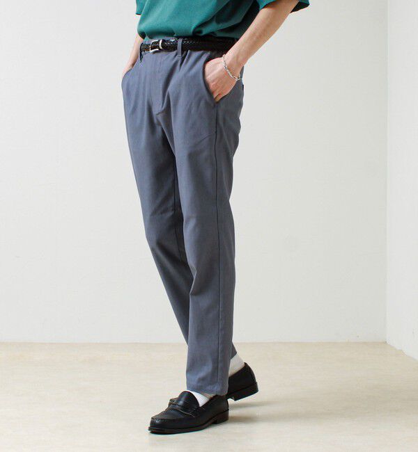 GLOSTER「【快適ストレッチ】flexibleイージーパンツ」|チノ|