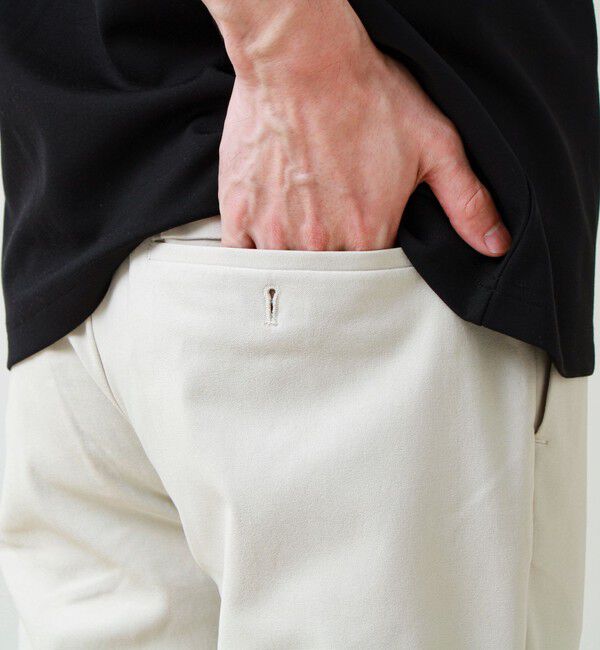 GLOSTER「【快適ストレッチ】flexibleイージーパンツ」|チノ|