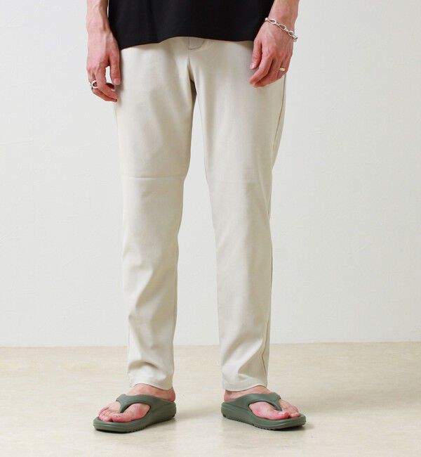GLOSTER「【快適ストレッチ】flexibleイージーパンツ」|チノ|