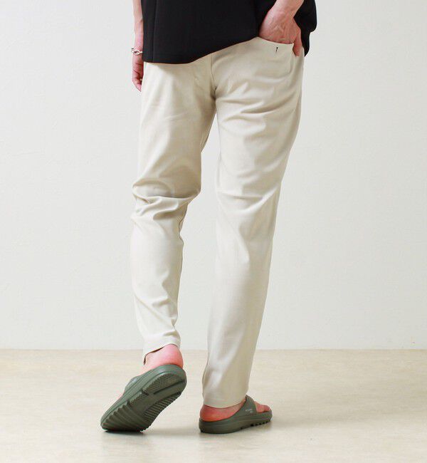 GLOSTER「【快適ストレッチ】flexibleイージーパンツ」|チノ|