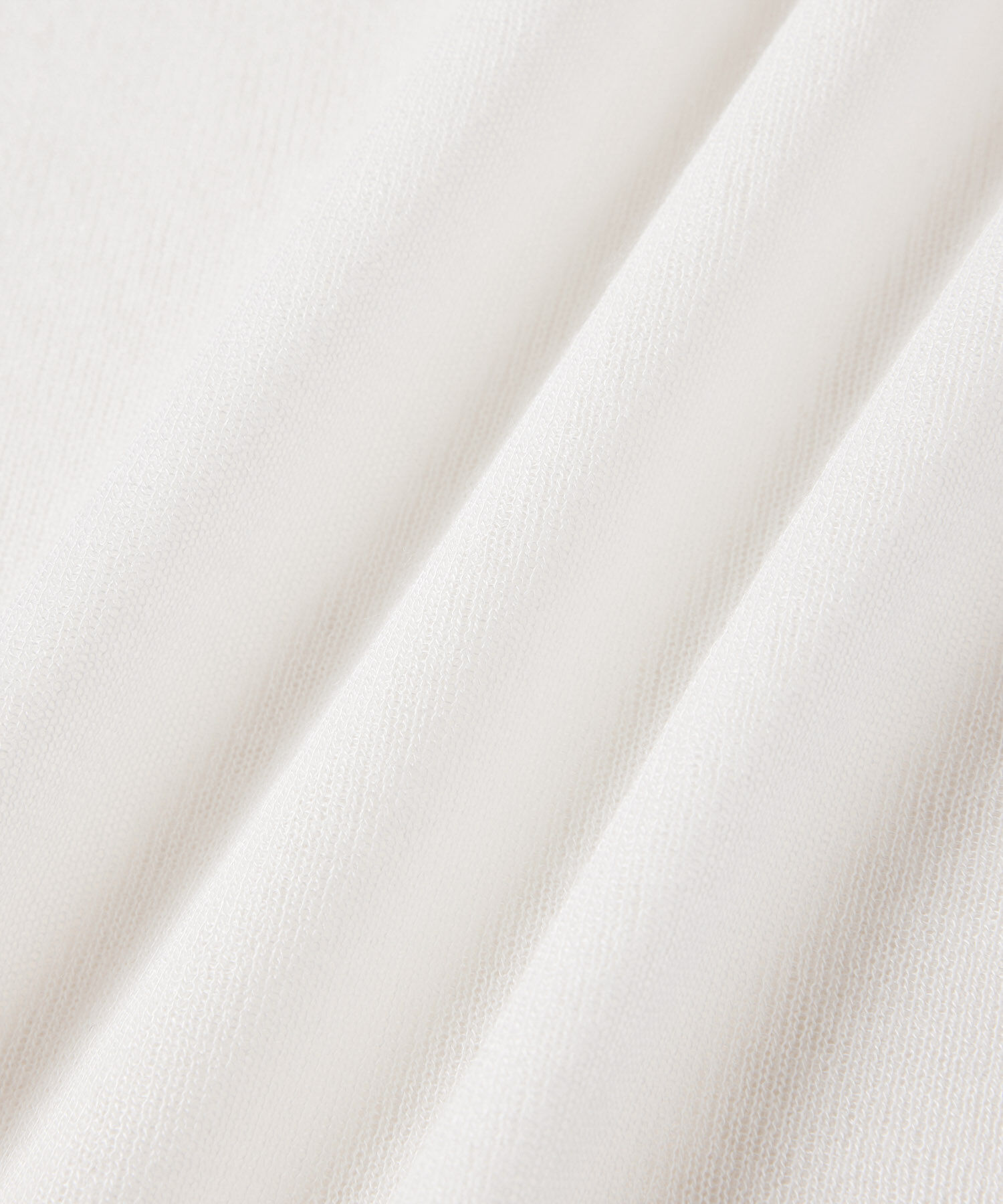 SALON adam et rope'「シアーボリュームスリーブプルオーバー【洗える】」|Tシャツ・カットソー|