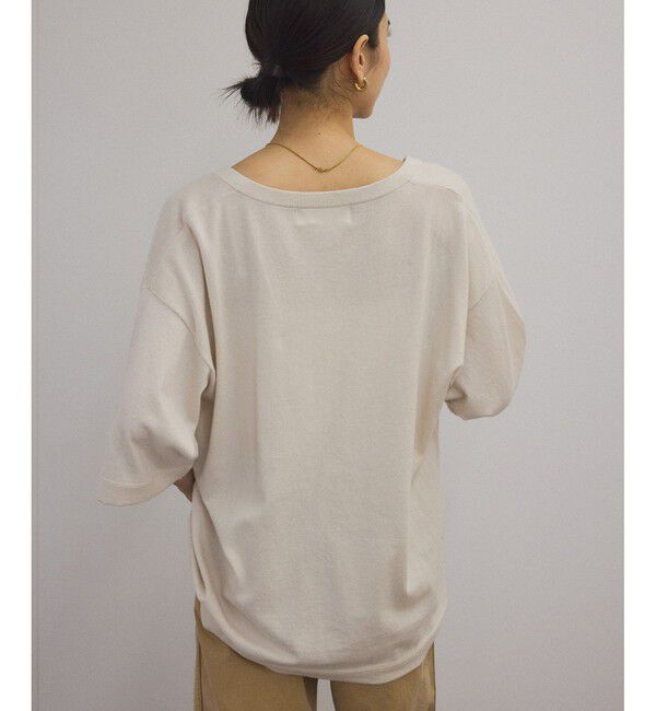 SALON adam et rope'「【J'aDoRe限定】【extreme cashmere（エクストリーム・カシミア）】deep V-neck T」|ニット・セーター|
