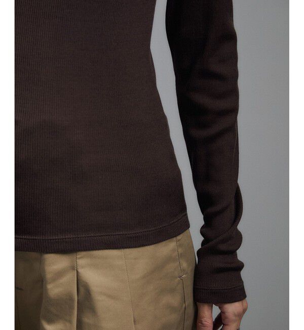 SALON adam et rope'「Hug Silkラウンドネックプルオーバー 2 / 新色追加」|Tシャツ・カットソー|