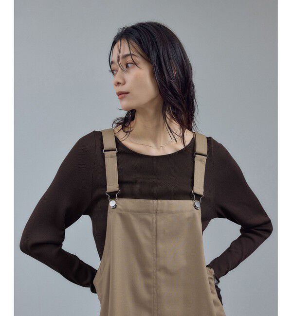 SALON adam et rope'「Hug Silkラウンドネックプルオーバー 2 / 新色追加」|Tシャツ・カットソー|