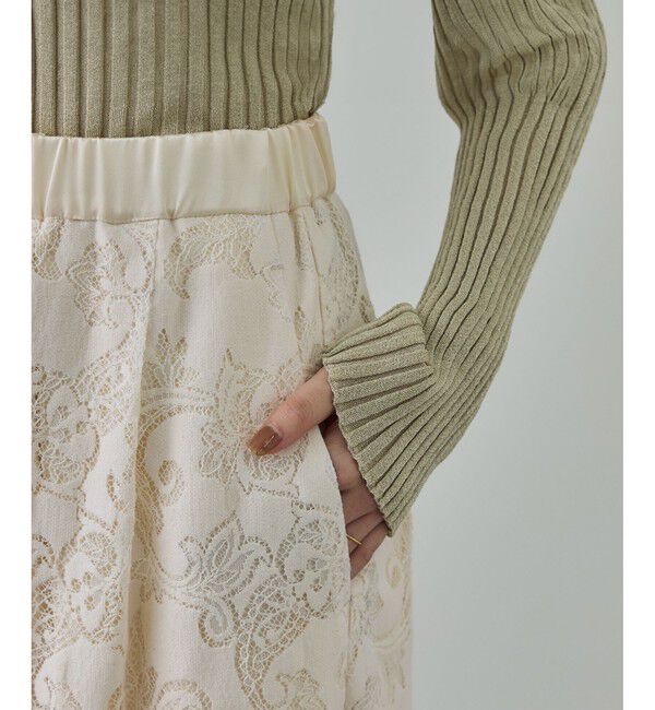 ROPE「フラワーレースイージーパンツ」|その他|