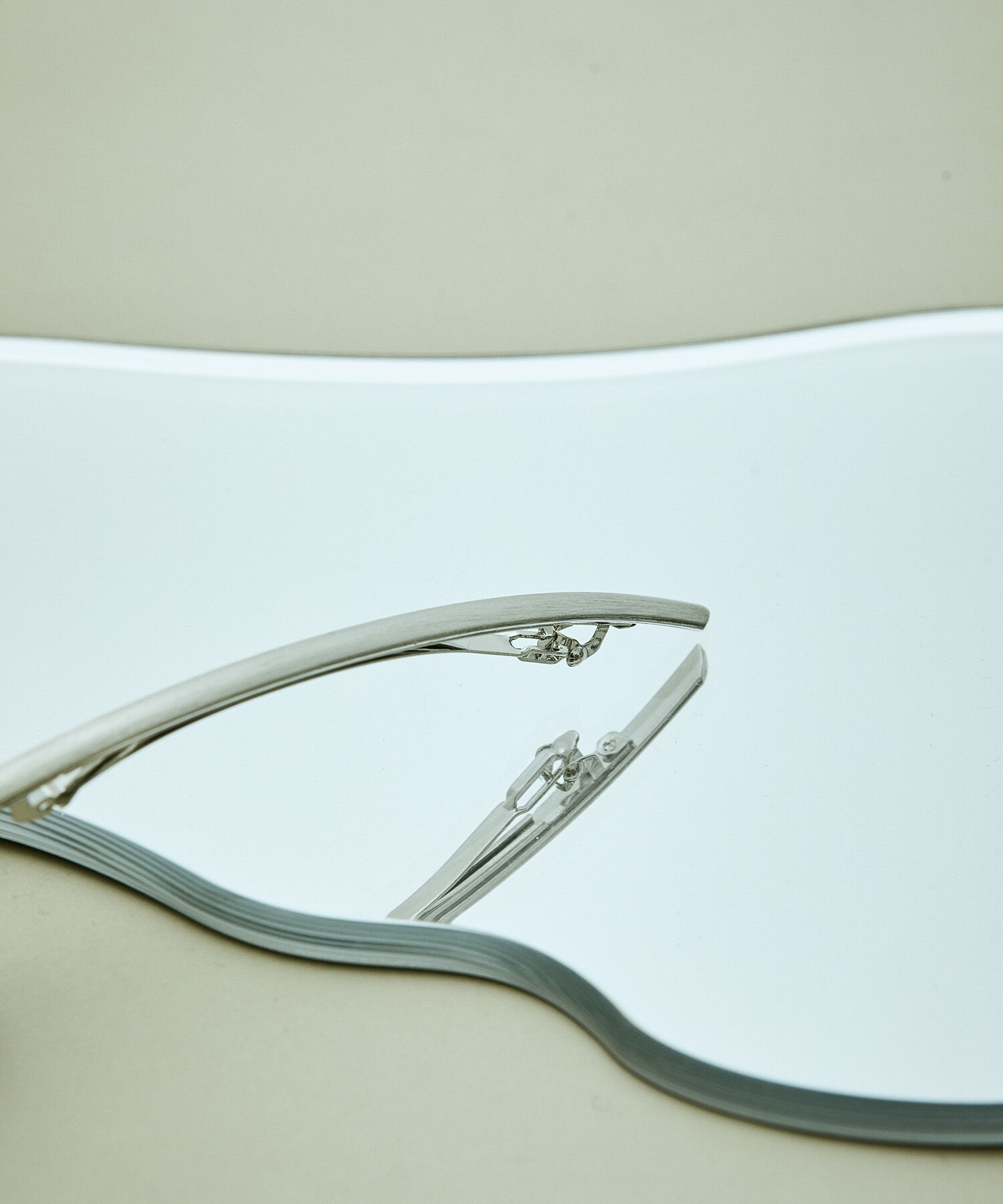 VIS「メタルラインバレッタ」|その他|シルバー(93)