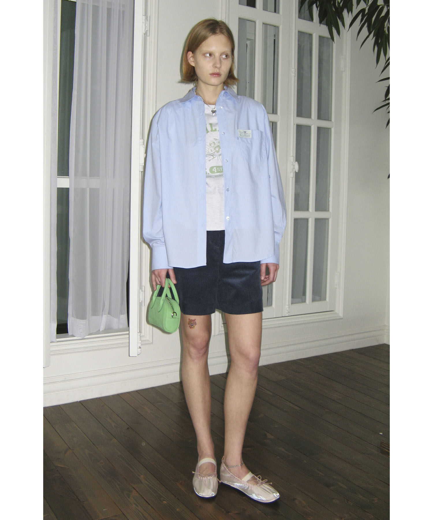 VIS「【韓国人気ブランド/sinoon】クラシックコットンシャツ」|シャツ・ブラウス|