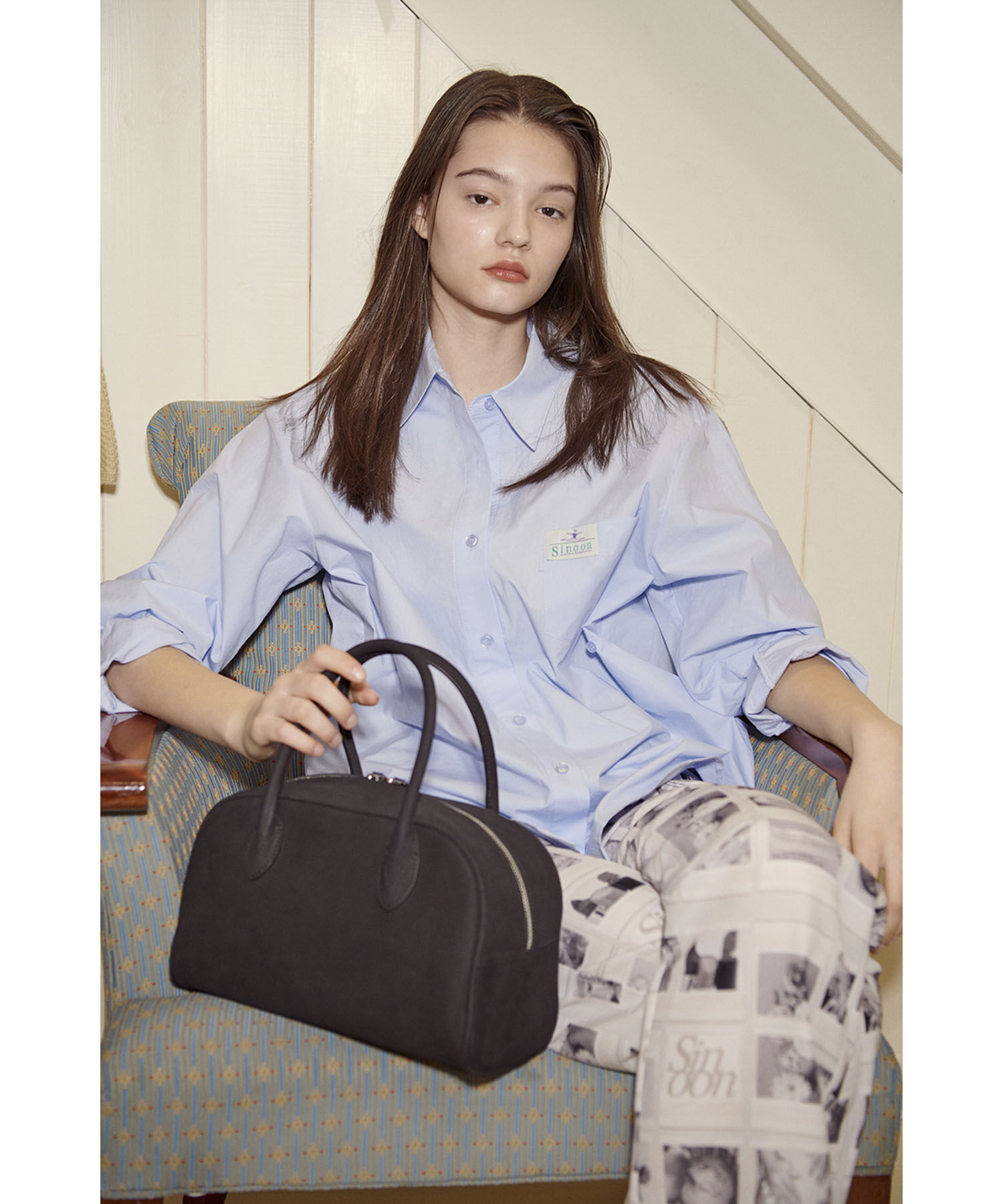 VIS「【韓国人気ブランド/sinoon】クラシックコットンシャツ」|シャツ・ブラウス|