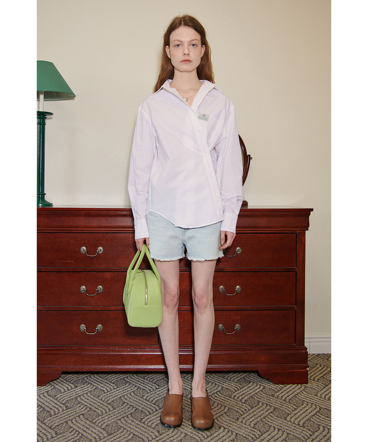 VIS「【韓国人気ブランド/sinoon】クラシックコットンシャツ」|シャツ・ブラウス|