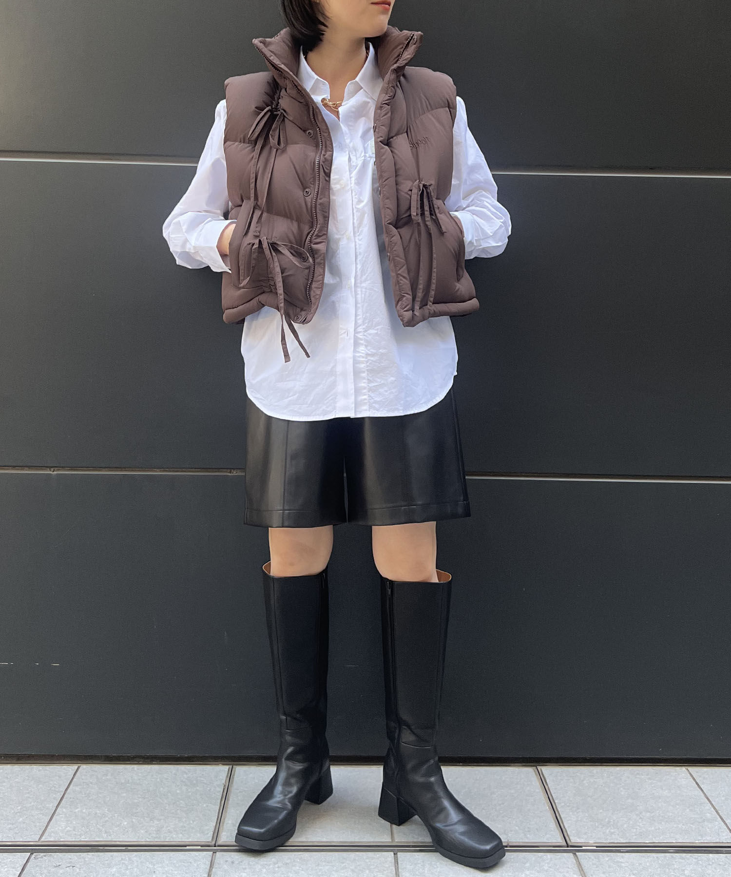 VIS「【韓国人気ブランド/sinoon】クラシックコットンシャツ」|シャツ・ブラウス|