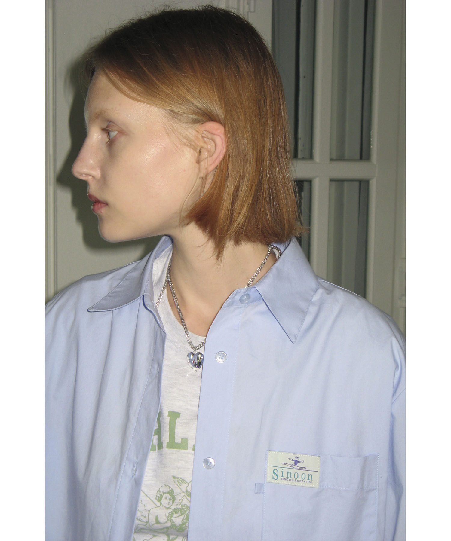 VIS「【韓国人気ブランド/sinoon】クラシックコットンシャツ」|シャツ・ブラウス|