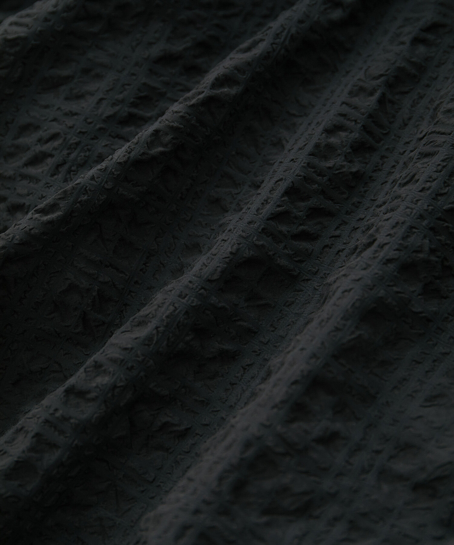 VIS「【洗える】ぽこぽこチェック柄ティアードキャミワンピース」|ワンピース|