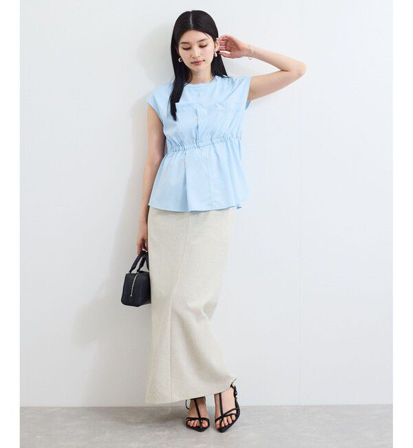 VIS「【WEB限定】ビスチェドッキングペプラムカットソー」|Tシャツ・カットソー|