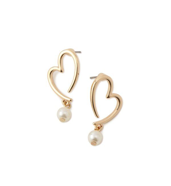 VIS「揺れパールハートピアス」|ピアス|