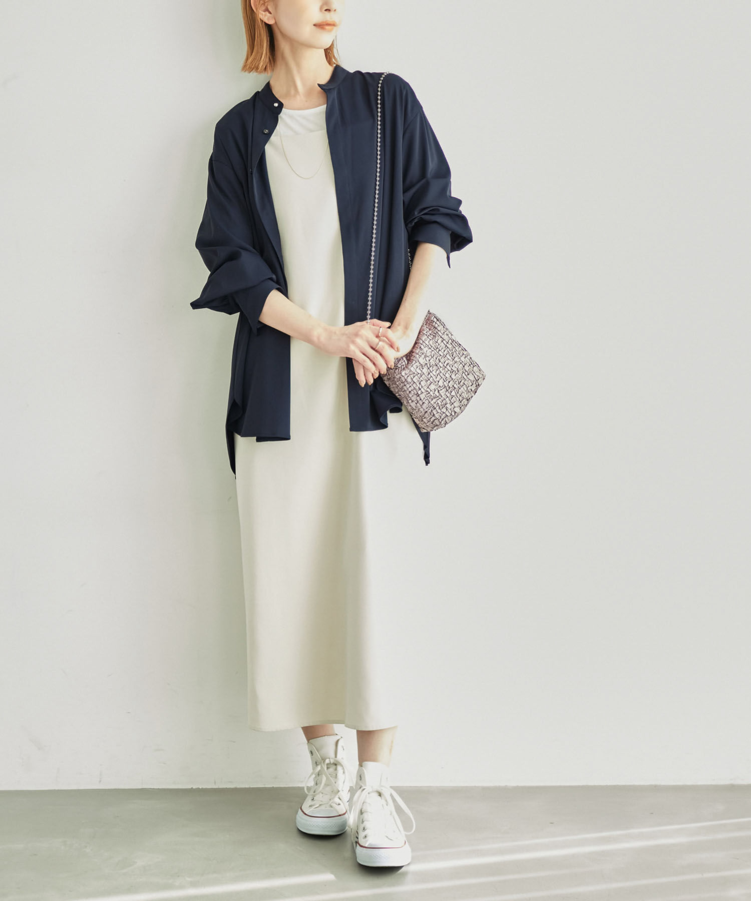 Rope&rsquo;Picnic「バックプリーツシャツブラウス」|シャツ・ブラウス|