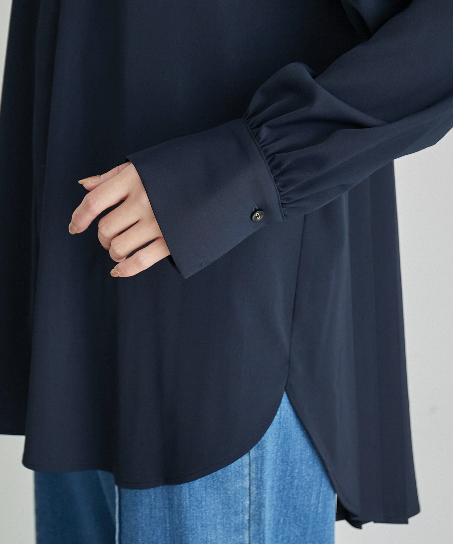 Rope&rsquo;Picnic「バックプリーツシャツブラウス」|シャツ・ブラウス|