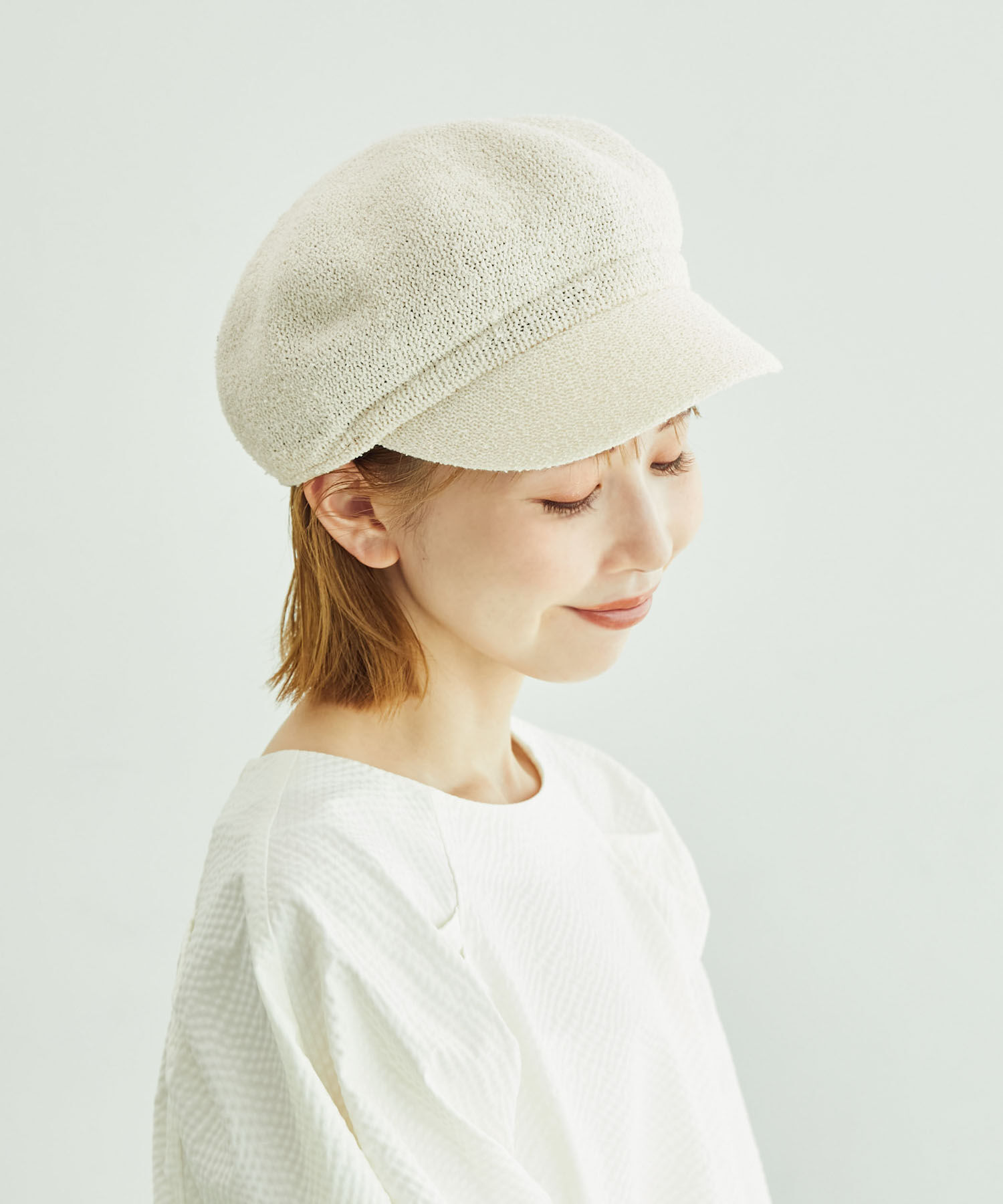 ROPE PICNIC PASSAGE「【一部店舗限定】ブークレーサーモキャスケット」|キャップ・キャスケット|キナリ(16)