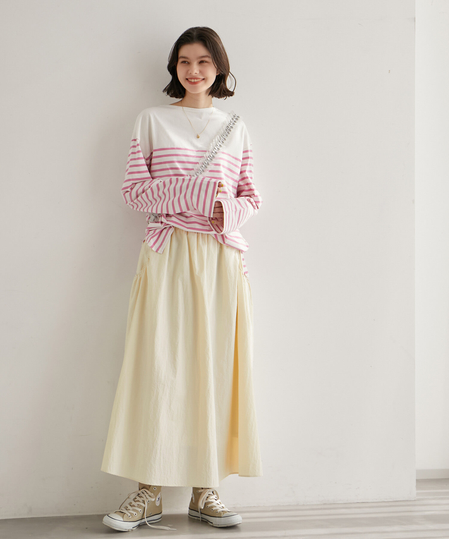 ROPE' PICNIC R「ナイロンギャザーポケットスカート」|スカート|