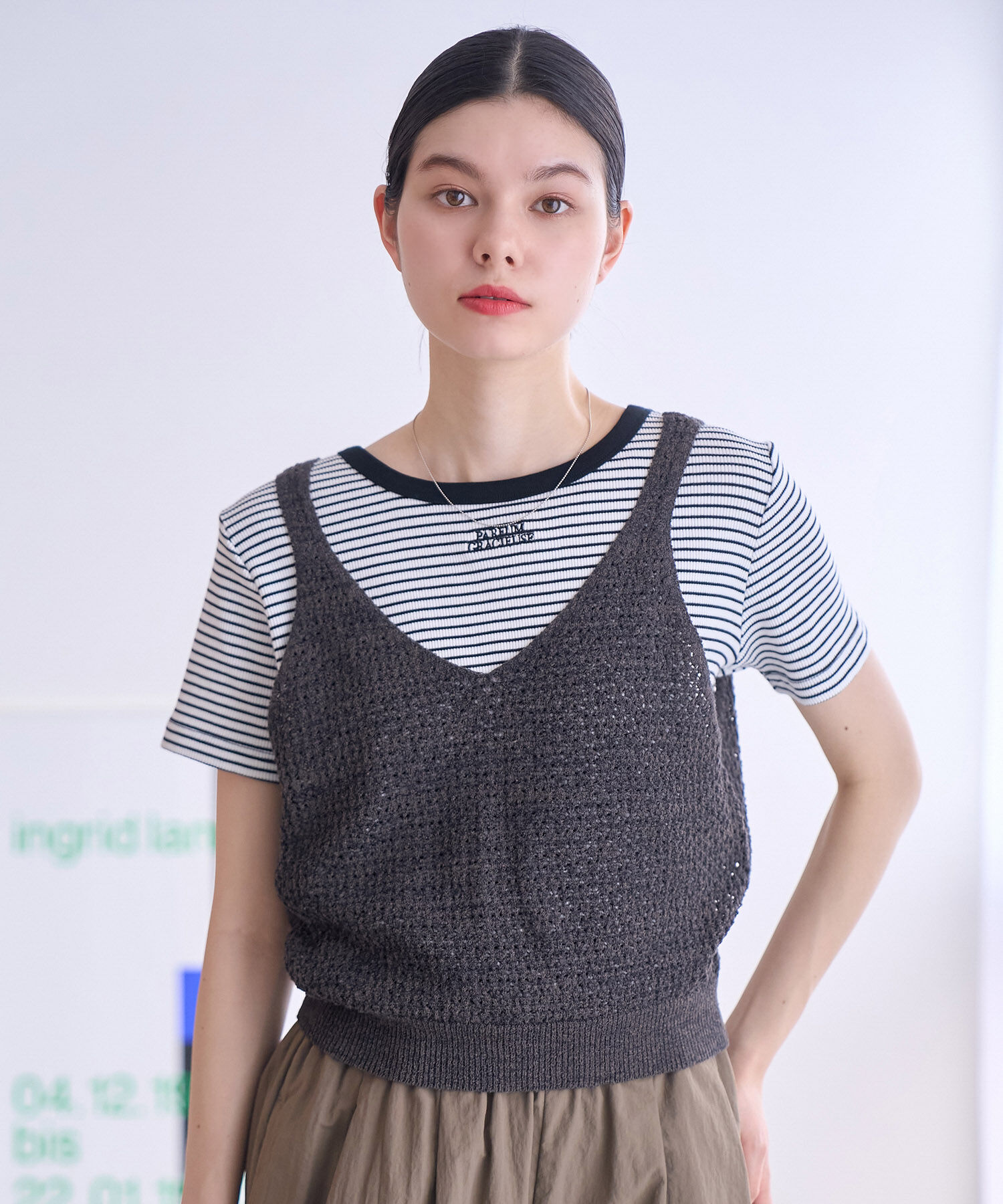 ROPE' PICNIC R「リンガーTシャツ」|Tシャツ・カットソー|