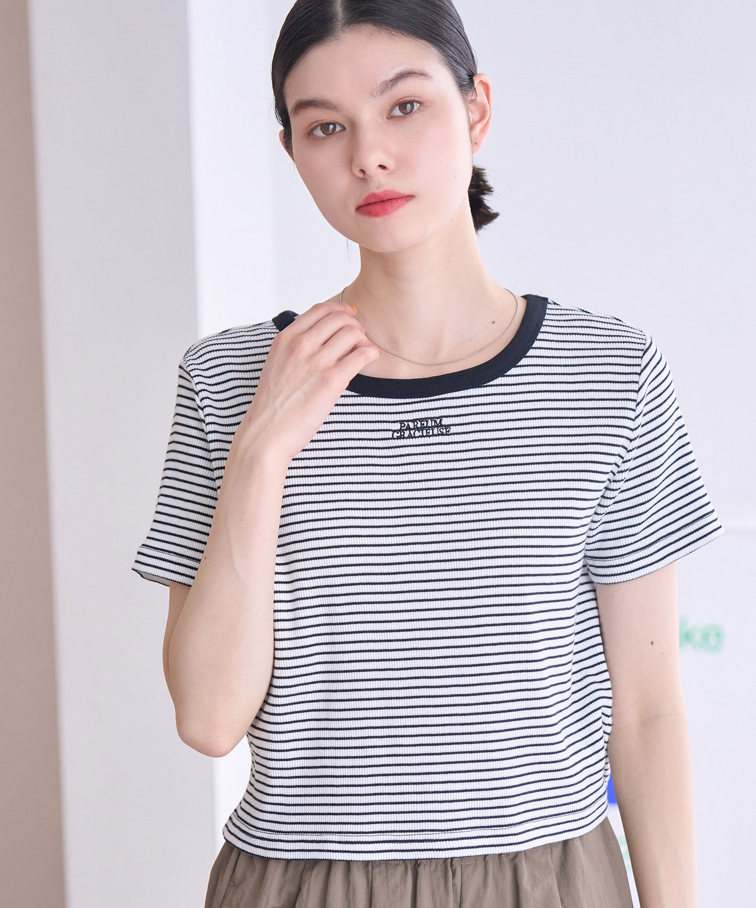 ROPE' PICNIC R「リンガーTシャツ」|Tシャツ・カットソー|