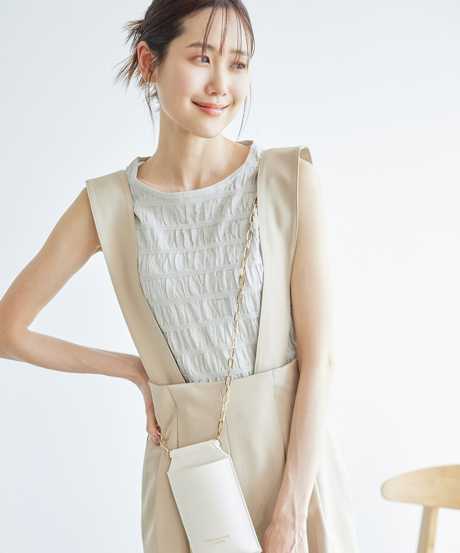 Rope&rsquo;Picnic「シアーシャーリングニットプルオーバー」|ニット・セーター|